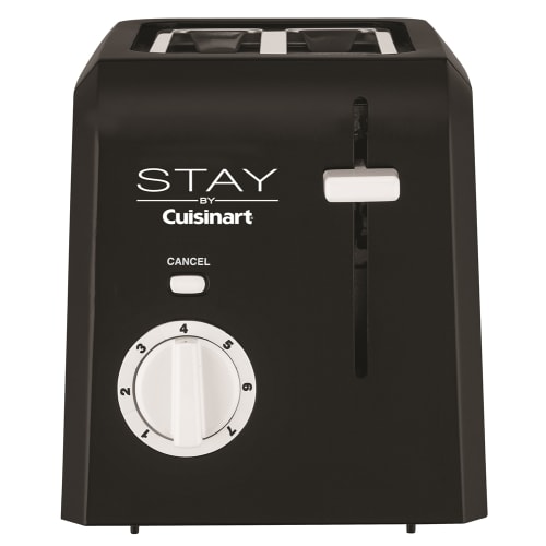 STAY by Cuisinart 2 Slice Toaster Black